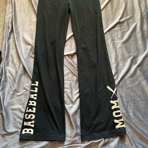 Under Armour Black Baseball Mom Kids Bottoms